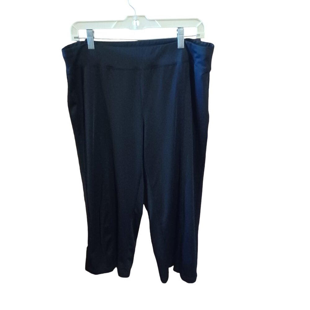 MTA Sport Activewear Capri's Black Size XL